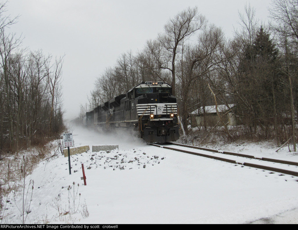 Approaching the crossing